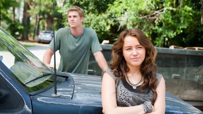 Miley Cyrus and Liam Hemsworth in 2009's The Last Song. How times have changed. Picture: Supplied