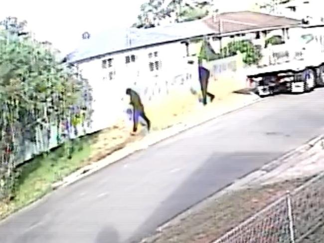 Task Force Magnus released CCTV footage on Monday of two men allegedly linked to the shooting. Photo: NSW Police