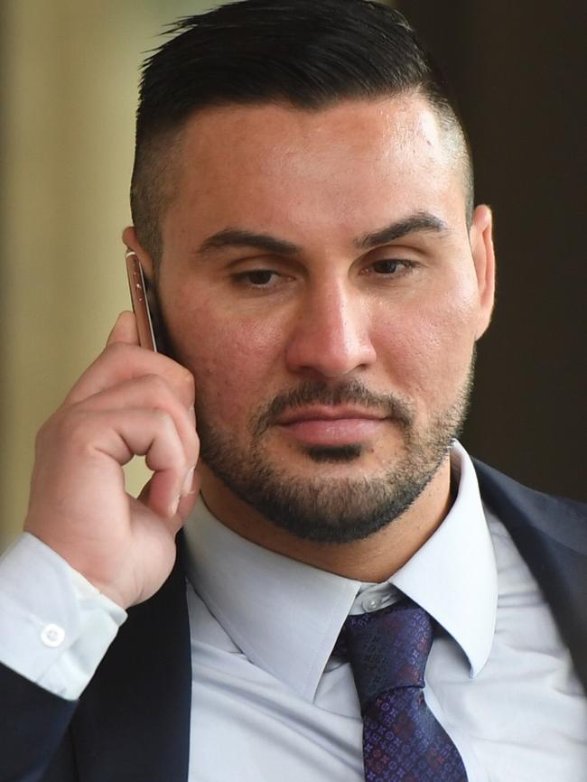 Salim Mehajer faces two days of hearings over the AVO. Picture: AAP Image/Dean Lewins