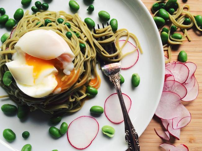 A mix of texture and colour. Instagram food pic taken by @mamacitatime (aka Merowyn Olaver)