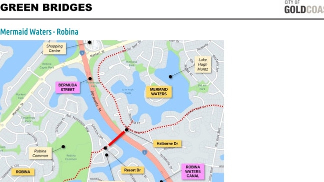 New green bridge planned for Mermaid Waters-Robina.