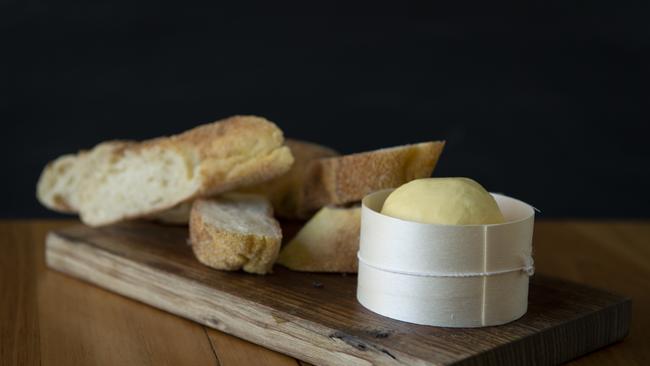 Corn baguette with Long Paddock Butter