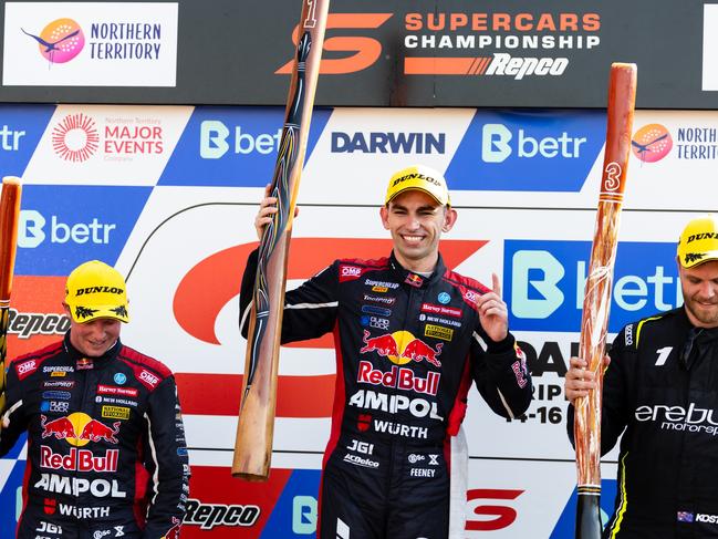 Broc Feeney goes back to back in the Top End and records his fifth win of the season. Picture: Daniel Kalisz/Getty Images