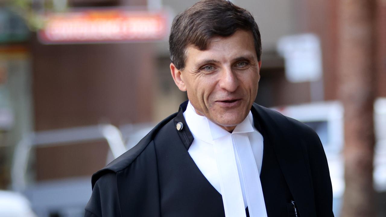 Mr Roberts-Smith’s barrister, Arthur Moses SC, says Nine is alleging a baseless conspiracy. Picture: NCA NewsWire / Damian Shaw