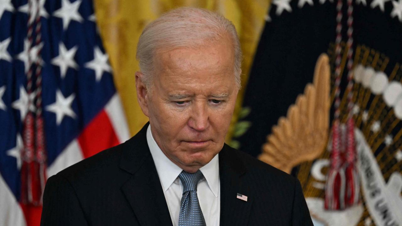 US President Joe Biden said it was in the nation’s “best interests” to not stand for re-election. (Photo by Jim WATSON / AFP)