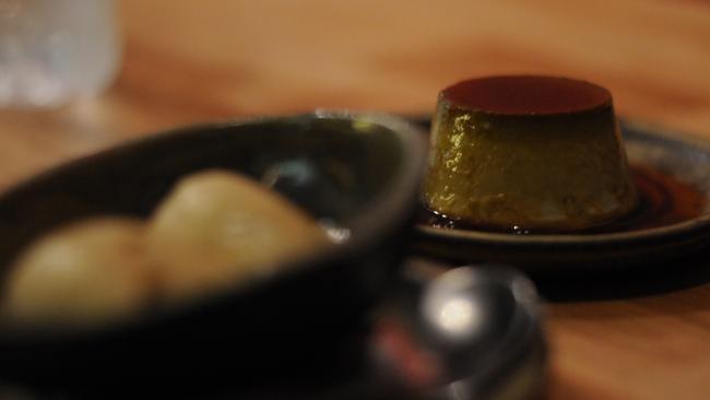 Head chef Brendan Too serves homemade ice cream with new flavours regularly. The coconut and caramel special was the perfect addition to the green tea pudding.