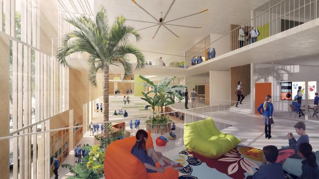 Architect’s impression of Ultimo Public School, which opens in 2021 in Sydney. Picture: DesignInc, Lacoste and Stevenson and BCM2