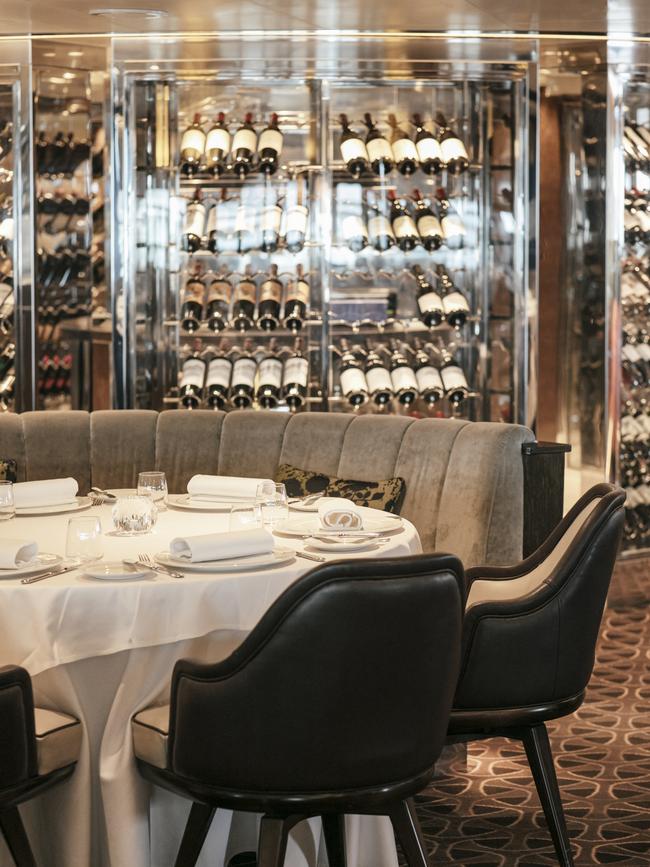 The Grill by Thomas Keller, one of the ship’s dining destinations. Picture: Elise Hassey