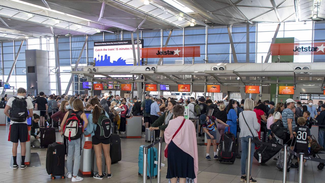 Crazy queues as airport chaos returns