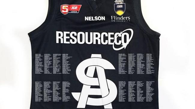 South Adelaide’s heritage jumper