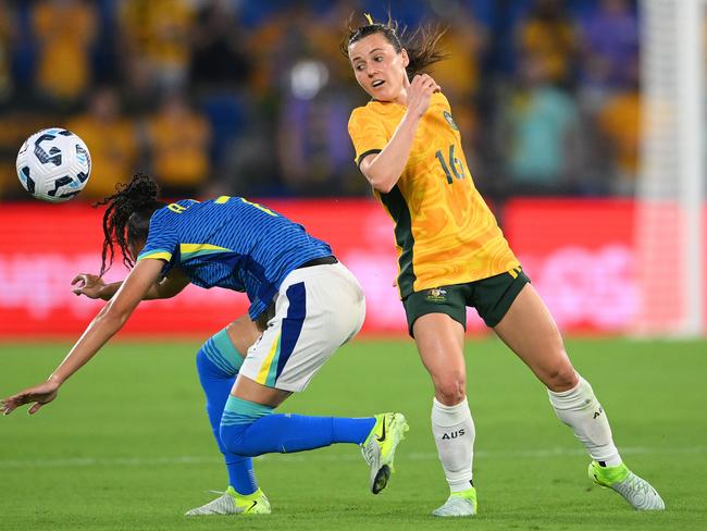 Hayley Raso has been released from Matildas duties. Picture: Matt Roberts/Getty Images