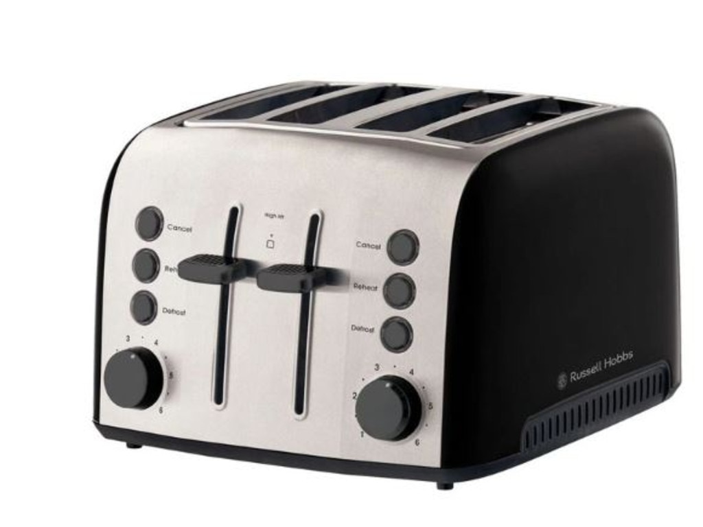 Russell Hobbs Brooklyn 4 Slice Toaster. Picture: Myer.