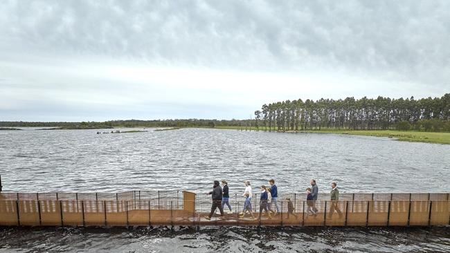 The Tae Rak Aquaculture Centre, Budj Bim Cultural Landscape, near Warrnambool.