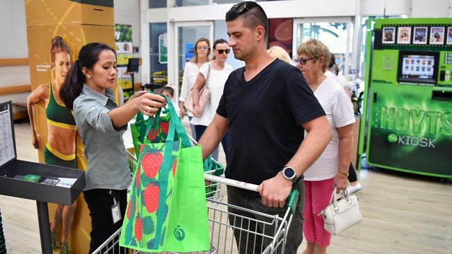 Many Woolworths customers have been outraged that they have to pay for their own bags.