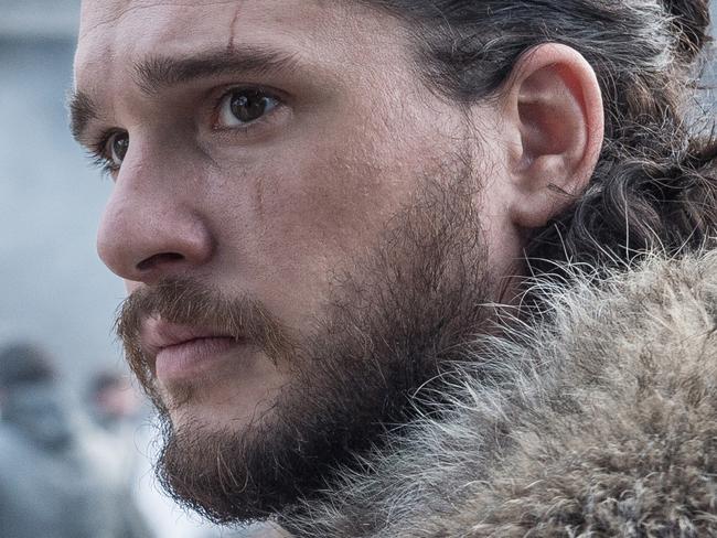 Kit Harington as Jon Snow in Game Of Thrones. Photo: Helen Sloan/HBO