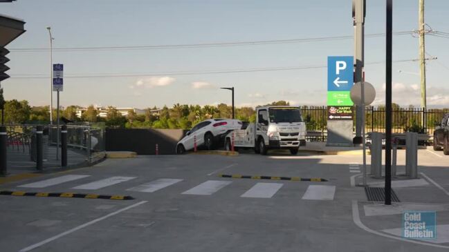 Stolen luxury Mercedes dumped at Hope Island shopping centre