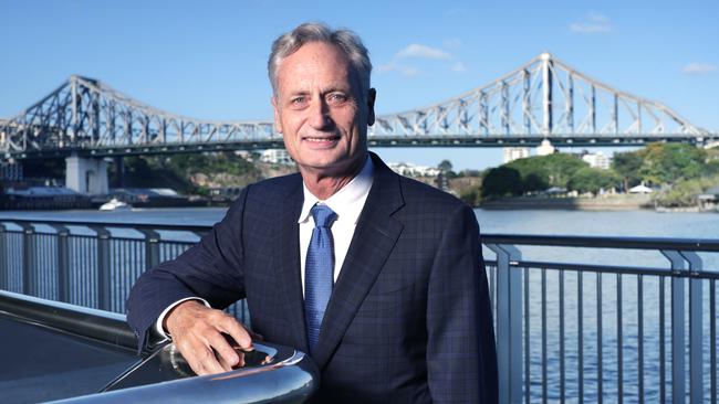 Scott Hutchinson the Chairman of Hutchies chairman, announced his company's results today. He is at a function at Customs House, Brisbane City - on Wednesday 30th of October 2024 - Photo Steve Pohlner