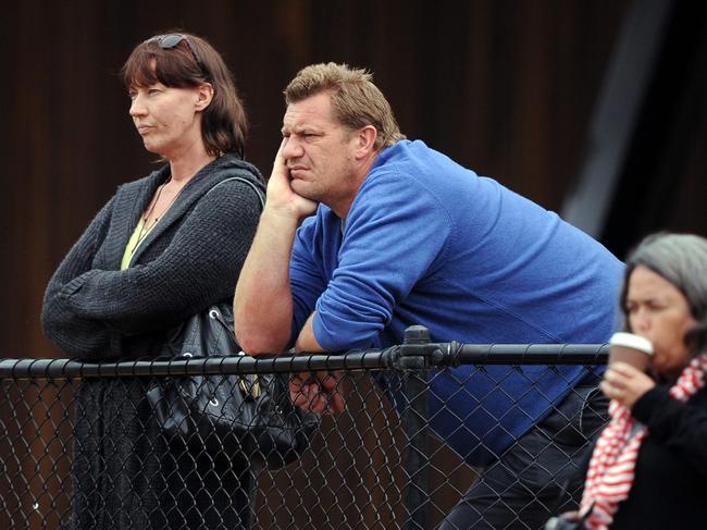 Monkhorst with his partner Trudi, who played a crucial role in saving his life.