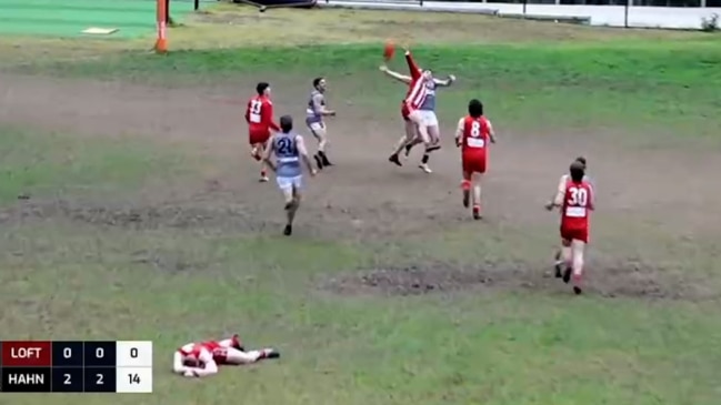 Hahndorf vs Mount Lofty off-ball incident