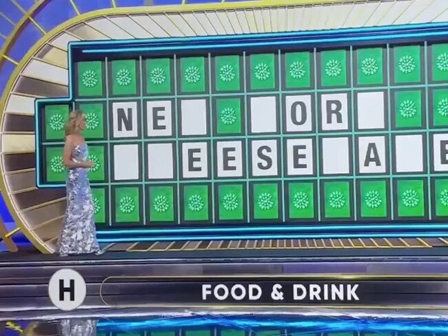 The December 30 episode of Wheel of Fortune. Picture: Sony Pictures Television