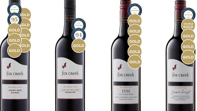 Four robust reds from Fox Creek, now with new owners.