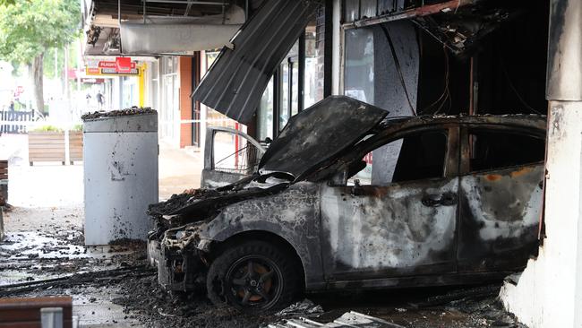 The Free Choice tobacco shop in Altona is yet to reopen after it was torched twice in January. Picture: David Crosling