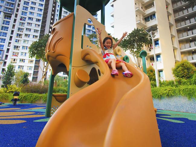 Give Lillian Saleh an outdoor park over a play centre any day. Picture: Generic photo