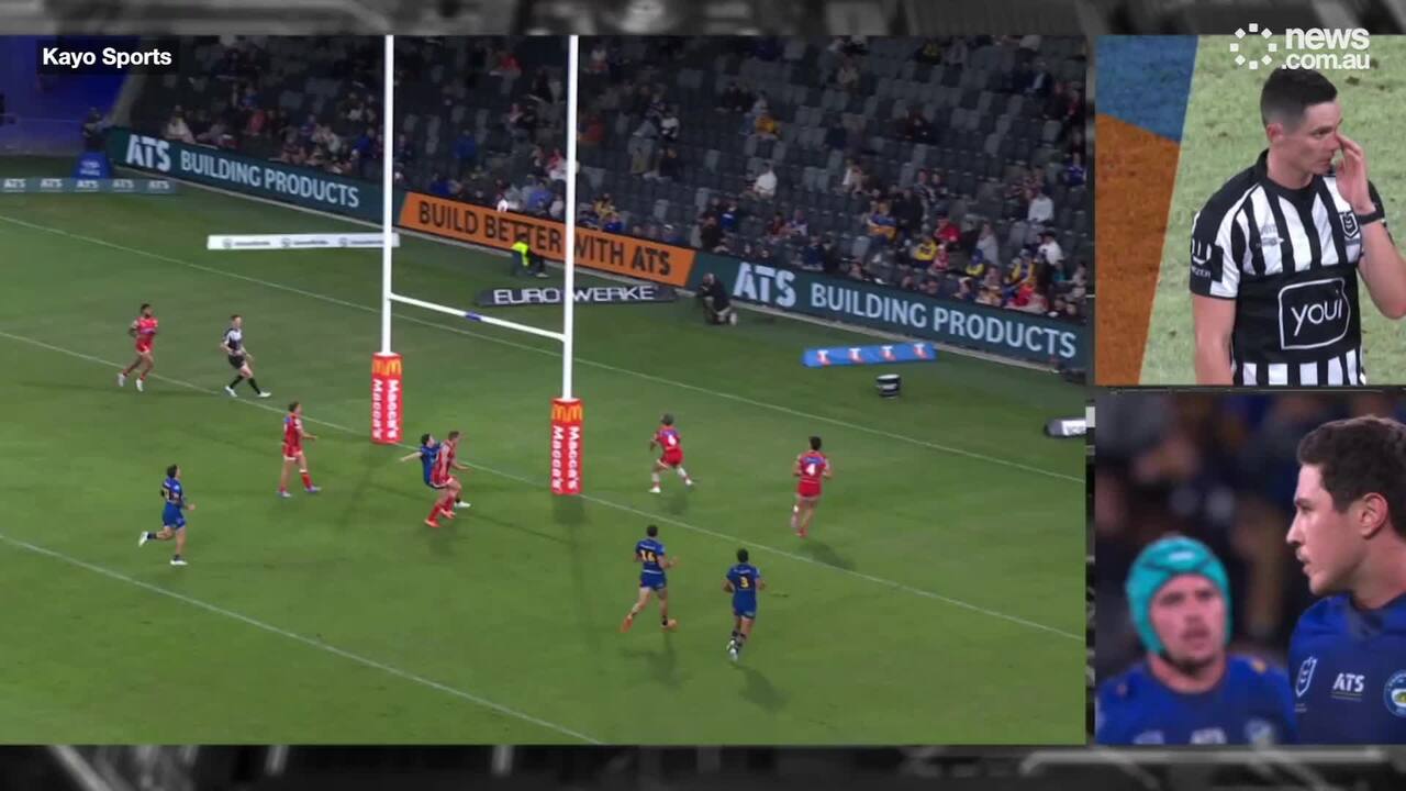 Mitch Moses flop called out in Eels defeat