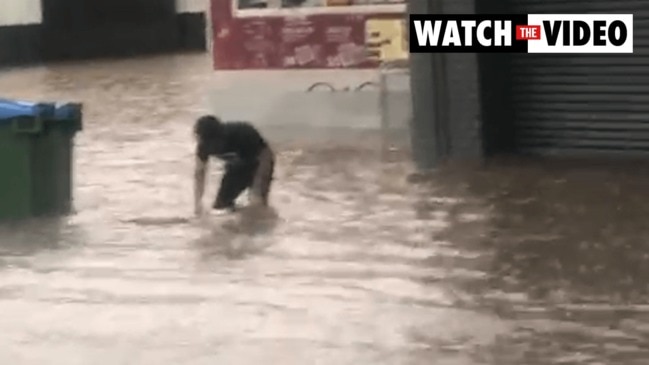 Heavy flooding in Ballarat