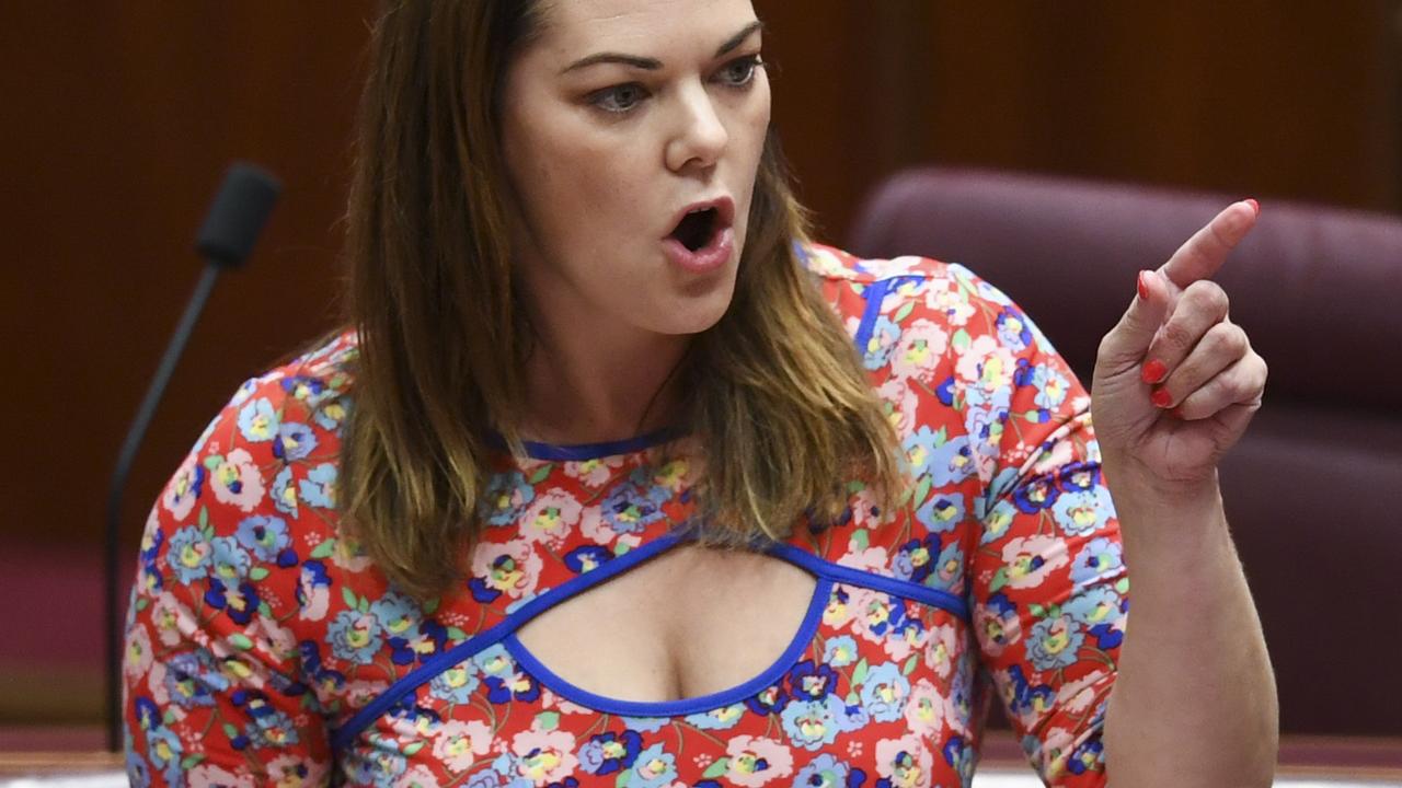 Greens Senator Sarah Hanson-Young. Picture: AAP/Lukas Coch