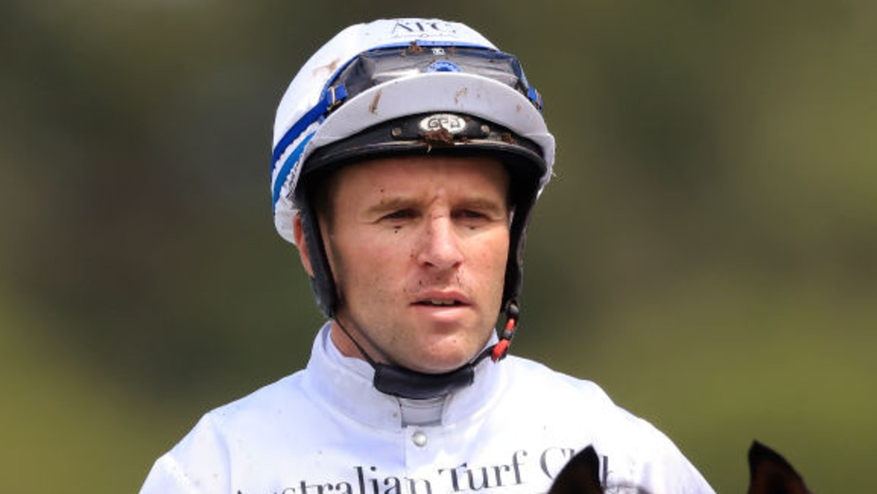 SYDNEY, AUSTRALIA - JANUARY 30: Tommy Berry on Great House returns to scale after winning race 4 the ANZ Bloodstock News Handicap during Sydney Racing at Rosehill Gardens on January 30, 2021 in Sydney, Australia. (Photo by Mark Evans/Getty Images)