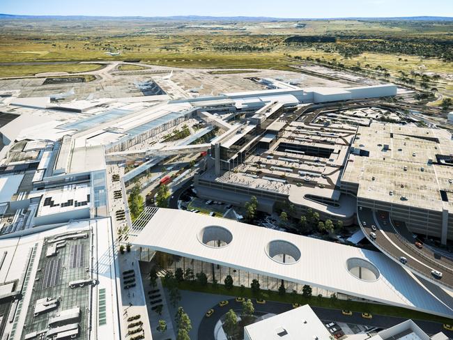 The $10bn Melbourne Airport Rail Link is set to be delayed by ‘at least four years’. Picture: Melbourne Airport