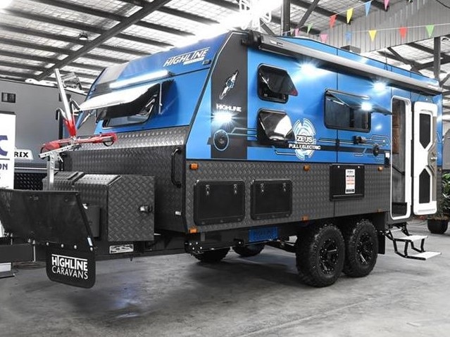 Melbourne caravan maker Highline Caravans has gone bust.