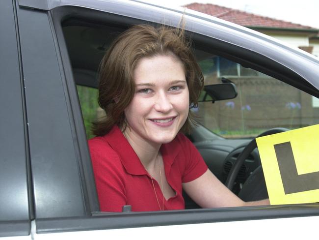 p18// generic caption of learner driver