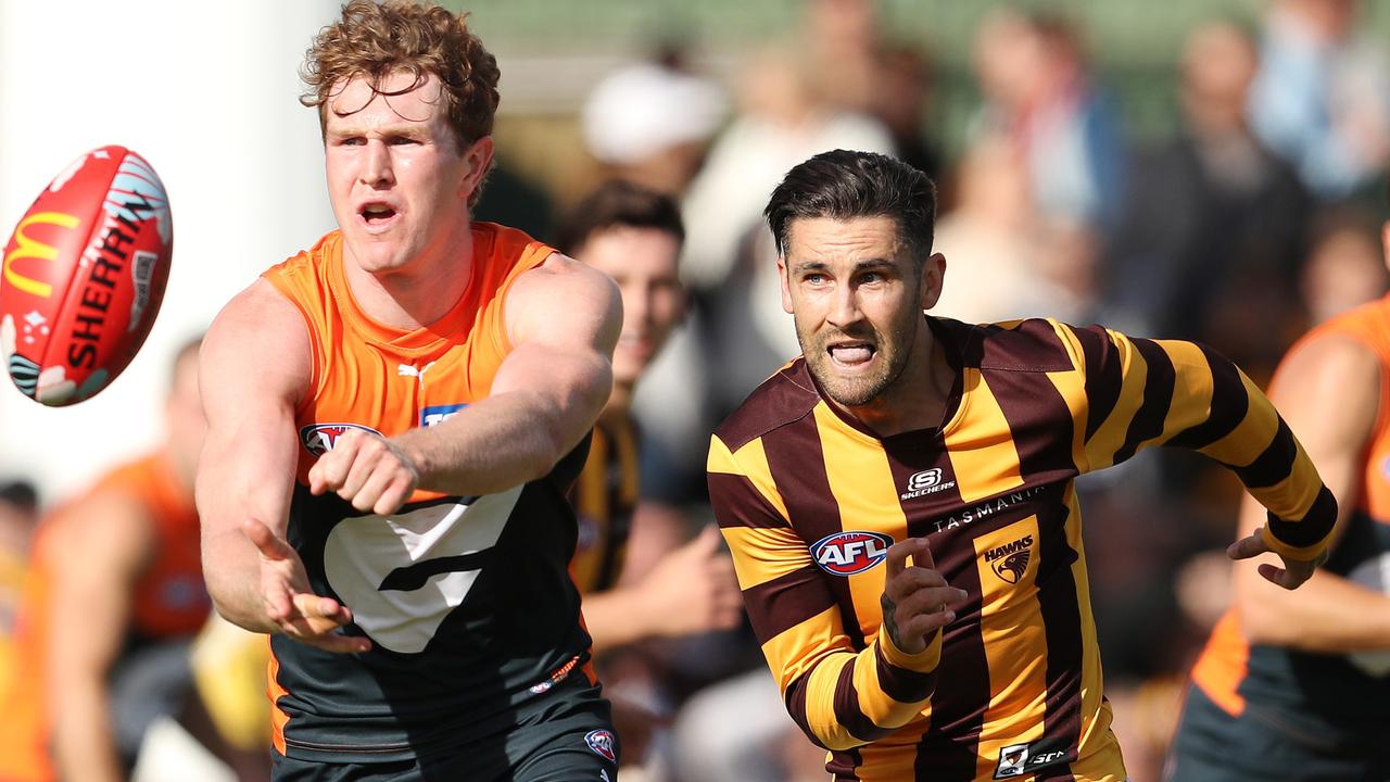 Hawthorn forward Chad Wingard is likely to play on Sunday despite suffering a lacerated tongue against GWS last weekend. Picture: Sarah Reed / Getty Images