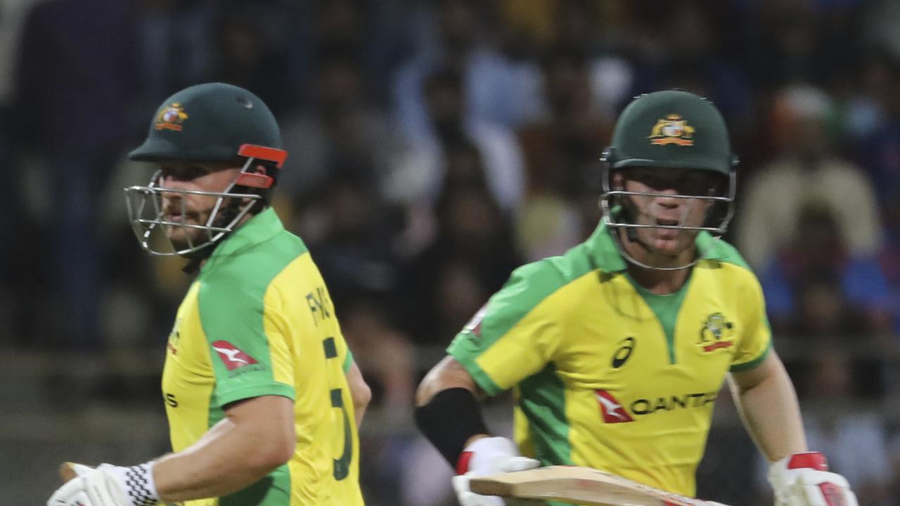 Aaron Finch and David Warner carried Australia to victory.