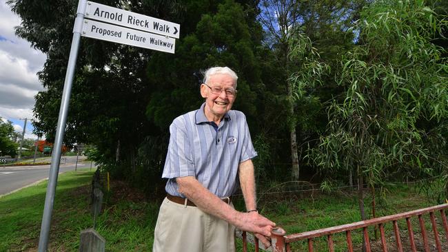 Arnold Rieck at Mason’s Gully.