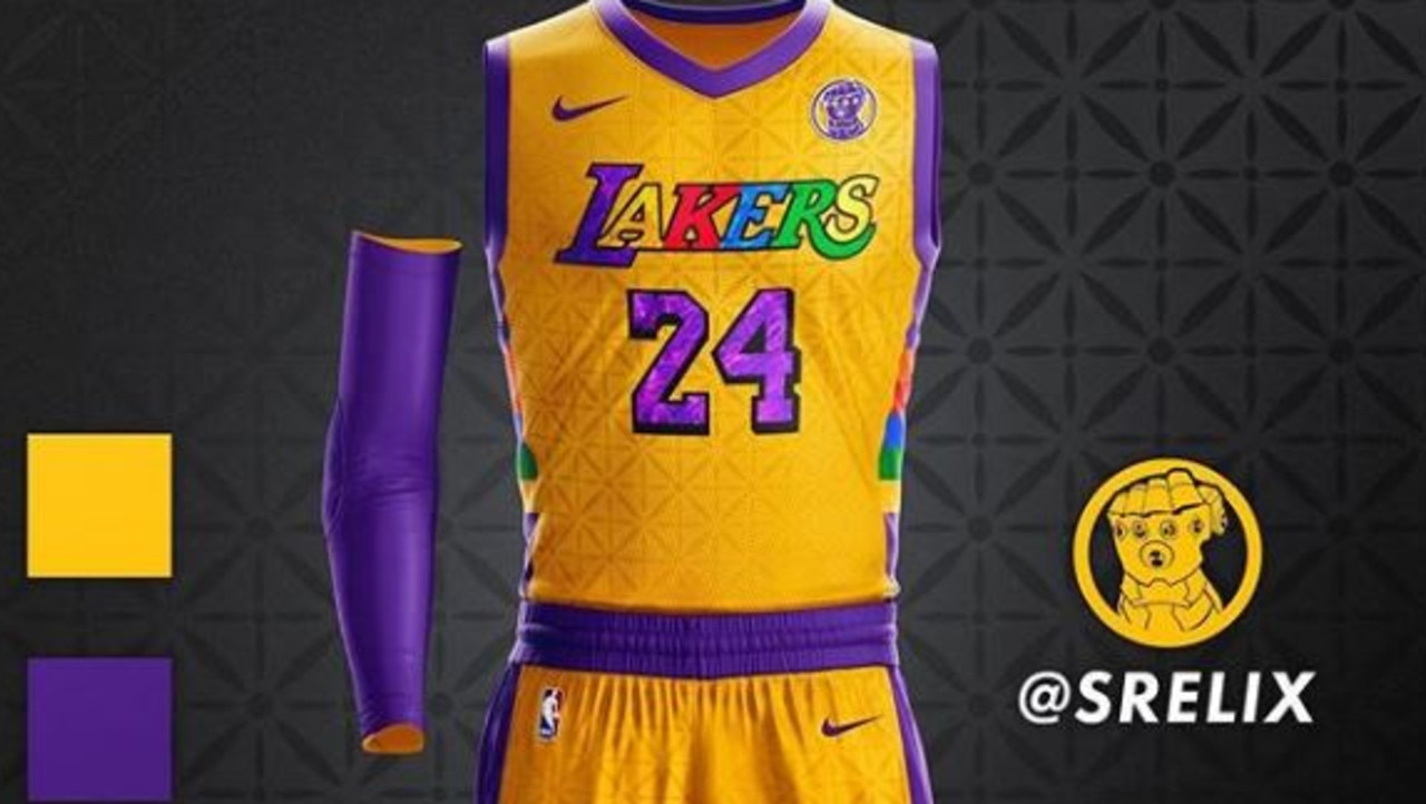 The LA Lakers x Thanos mash up is awesome. Credit: @srelix