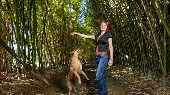 Big Heart Bamboo owner Becky Dart. Picture: Lachie Millard