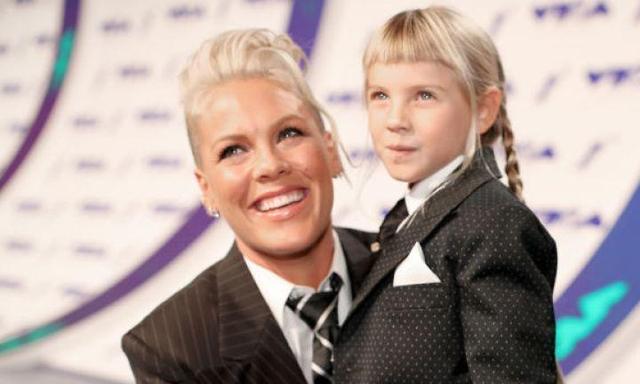 Pink slams parenting police with snap of Willow