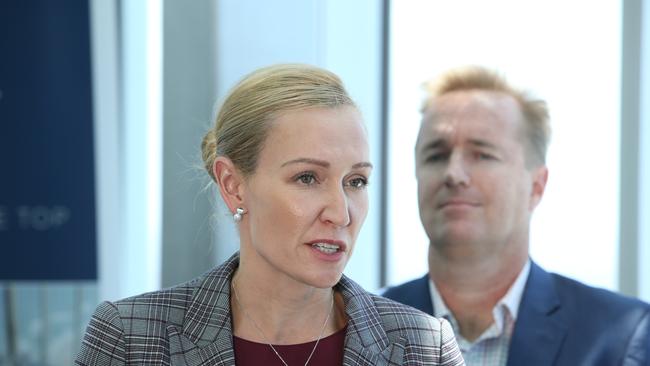 Gold Coast Tourism CEO Annaliese Battista at the meeting. . Picture Glenn Hampson