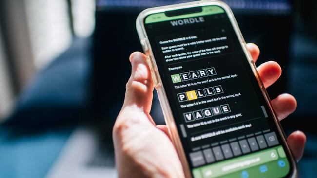 Wordle has become and internet sensation. Picture: Getty