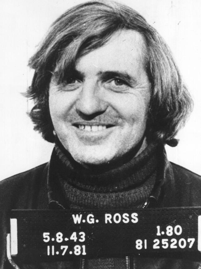 Bikie boss William 'Jock' Ross.