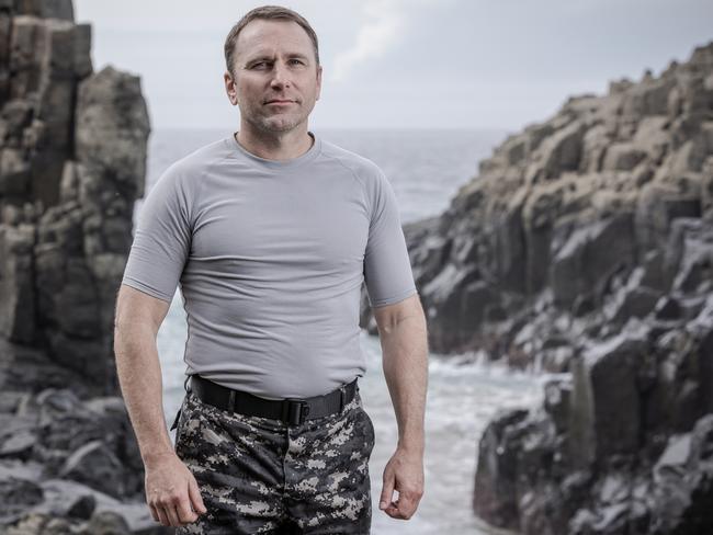 Richard Buttrose when he appeared in SAS: Australia in 2022.
