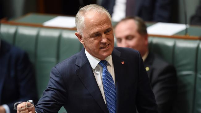 Prime Minister Malcolm Turnbull was targeted by Bill Shorten on housing affordability. Picture: AAP