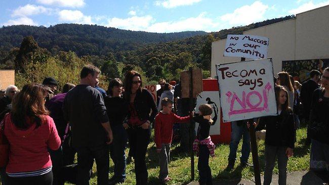 Tecoma protest