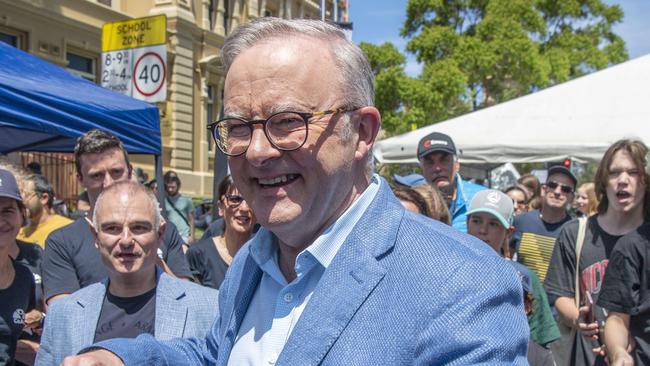 SYDNEY, AUSTRALIA - NewsWire Photos - OCTOBER 27, 2024:Prime Minister Anthony Albanese visiting Festa in Norton St, Leichhardt.Picture: NewsWire / Simon Bullard.