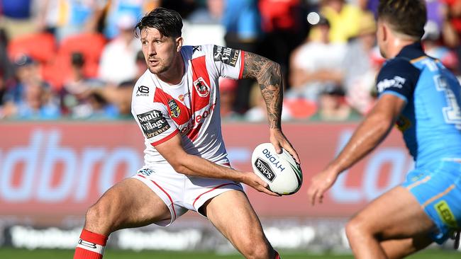 Gareth Widdop’s return will boost the Dragons. Picture: Getty Images