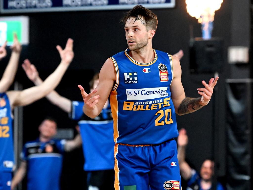 Sobey finished with 28 points for Brisbane. Picture: Bradley Kanaris/Getty Images