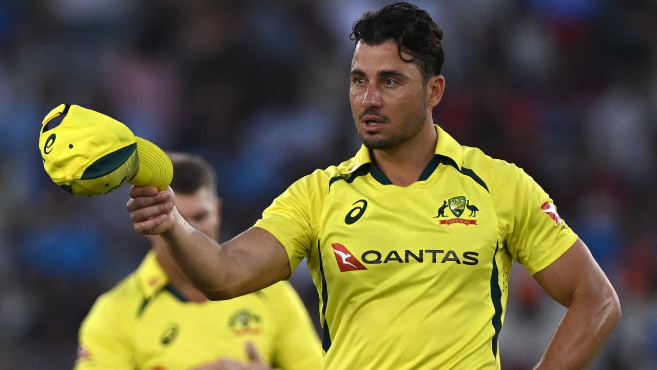 Marcus Stoinis is under an injury cloud. Picture: AFP